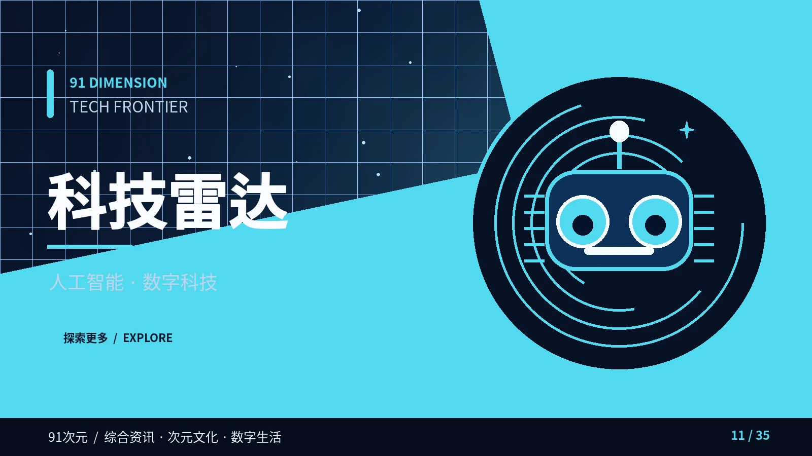 科技和科学专题视觉